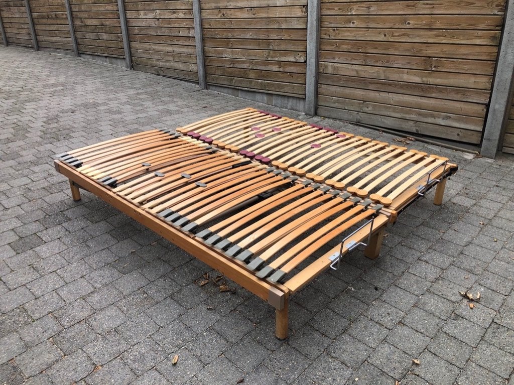 Bed(2pers) - elektrische lattenbodem - matras, Ophalen