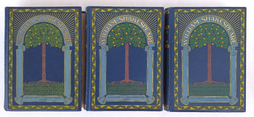 De werken van William Shakespeare - art nouveau (1912-1913), Livres, Littérature, Enlèvement ou Envoi
