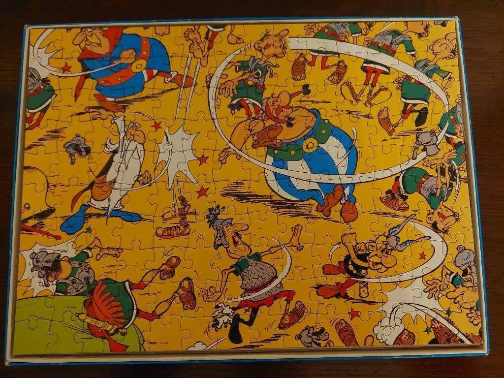Kinderpuzzels – vintage - (van 70-140 stuks), Kinderen en Baby's, Ophalen of Verzenden, Meer dan 50 stukjes, Gebruikt, 4 tot 6 jaar