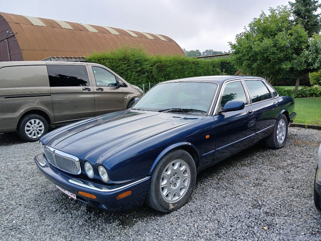 Jaguar xj sovereign, Auto's, Automaat, Blauw, Leder, Sovereign