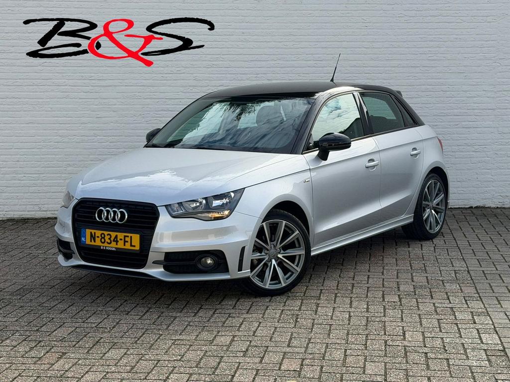 Audi A1 Sportback 1.2 TFSI Ambition S-Line Two-Tone Pdc Airc, Auto's, A1, Bedrijf, Grijs, Start-stop-systeem
