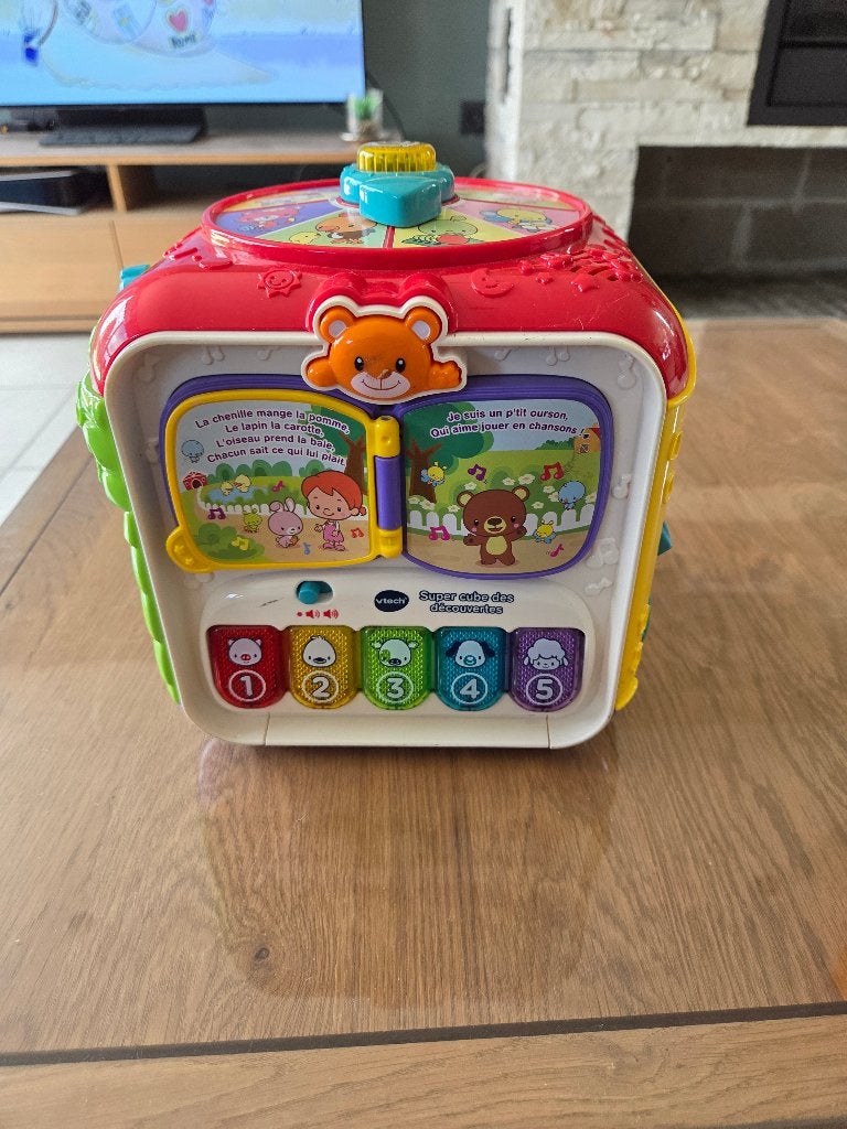 Super cube des découvertes Vtech Baby, Ophalen, Gebruikt, 6 maanden tot 2 jaar