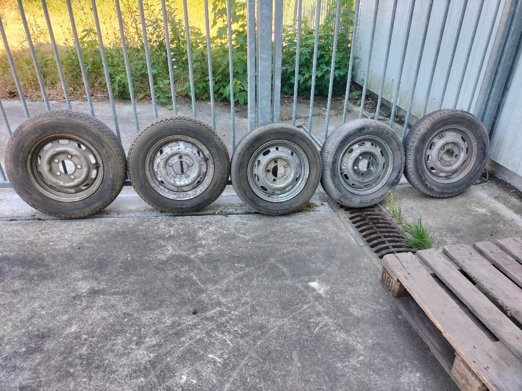 Porsche stalen velgen 356 911 912, Ophalen, Gebruikt, 15 inch, Velg(en)