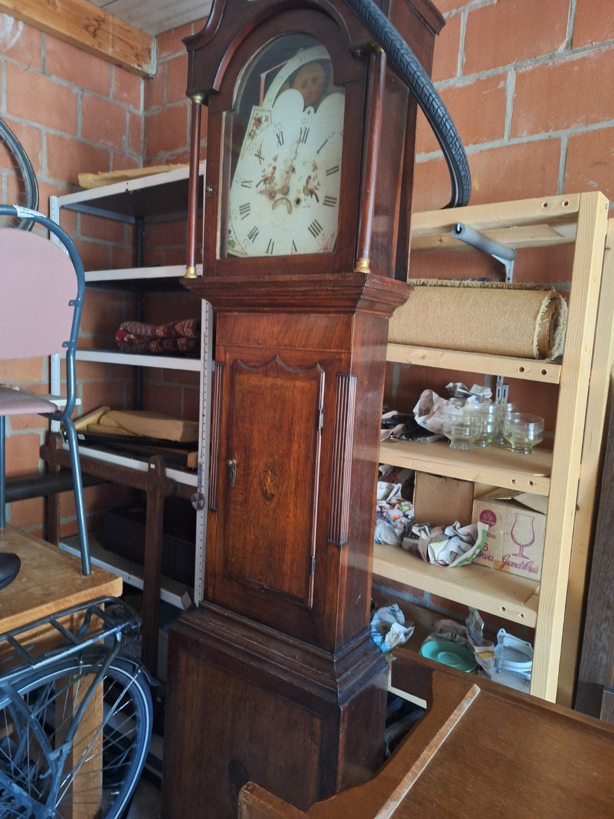 kast staande klok, Antiek en Kunst, Ophalen