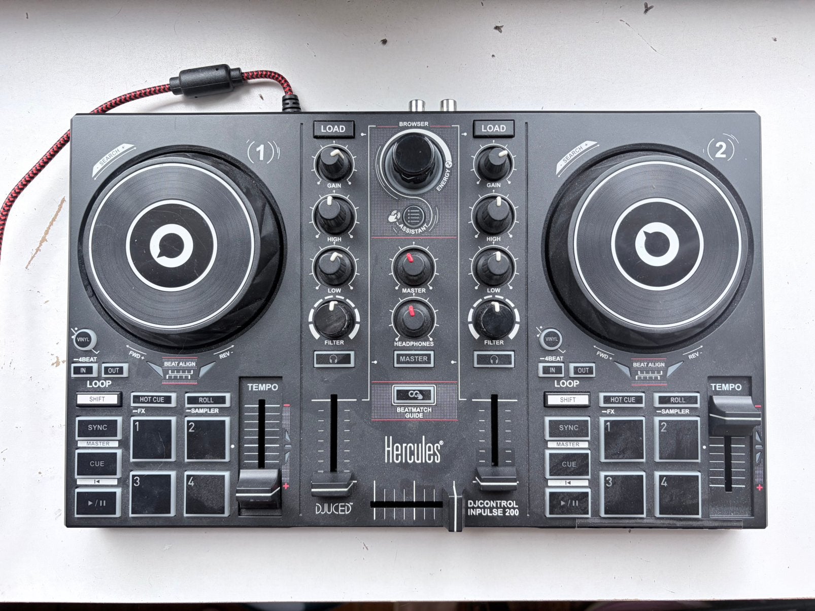 Hercules inpulse 200, Muziek en Instrumenten, Ophalen, Zo goed als nieuw