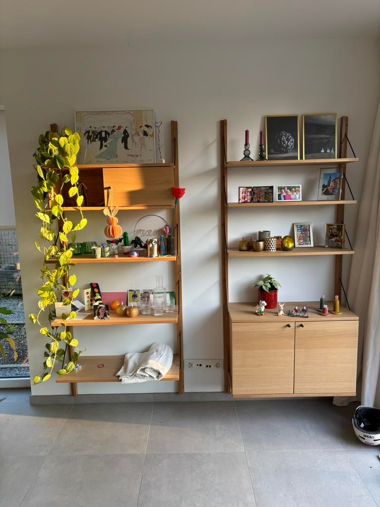 Wandkast hout, Huis en Inrichting, Ophalen, Zo goed als nieuw