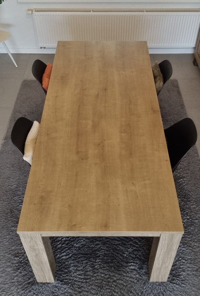 Eettafel, Huis en Inrichting, Tafels | Eettafels, Ophalen, Overige materialen, 200 cm of meer, 50 tot 100 cm
