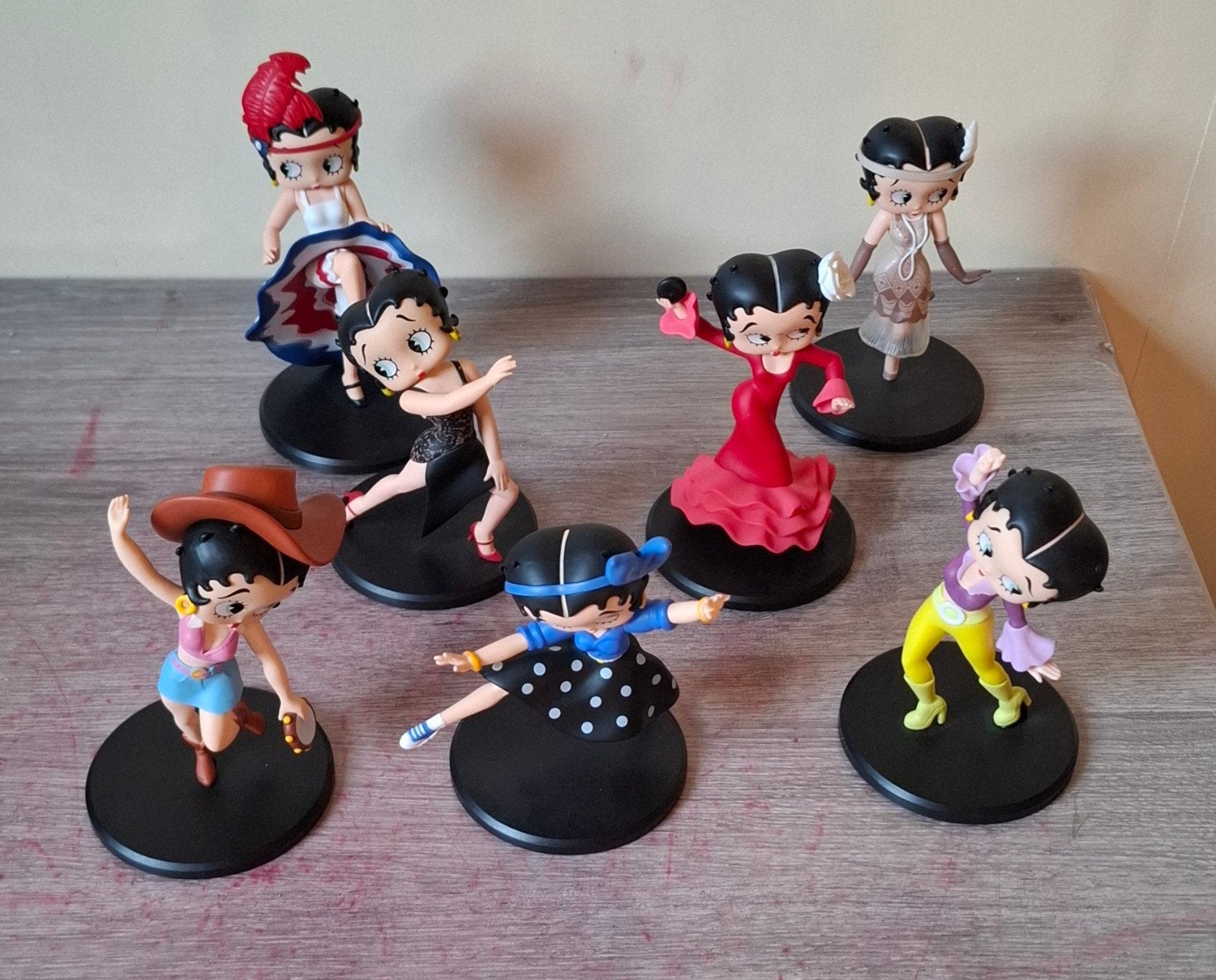 Betty Boop Danscollectie beeldjes, Ophalen of Verzenden