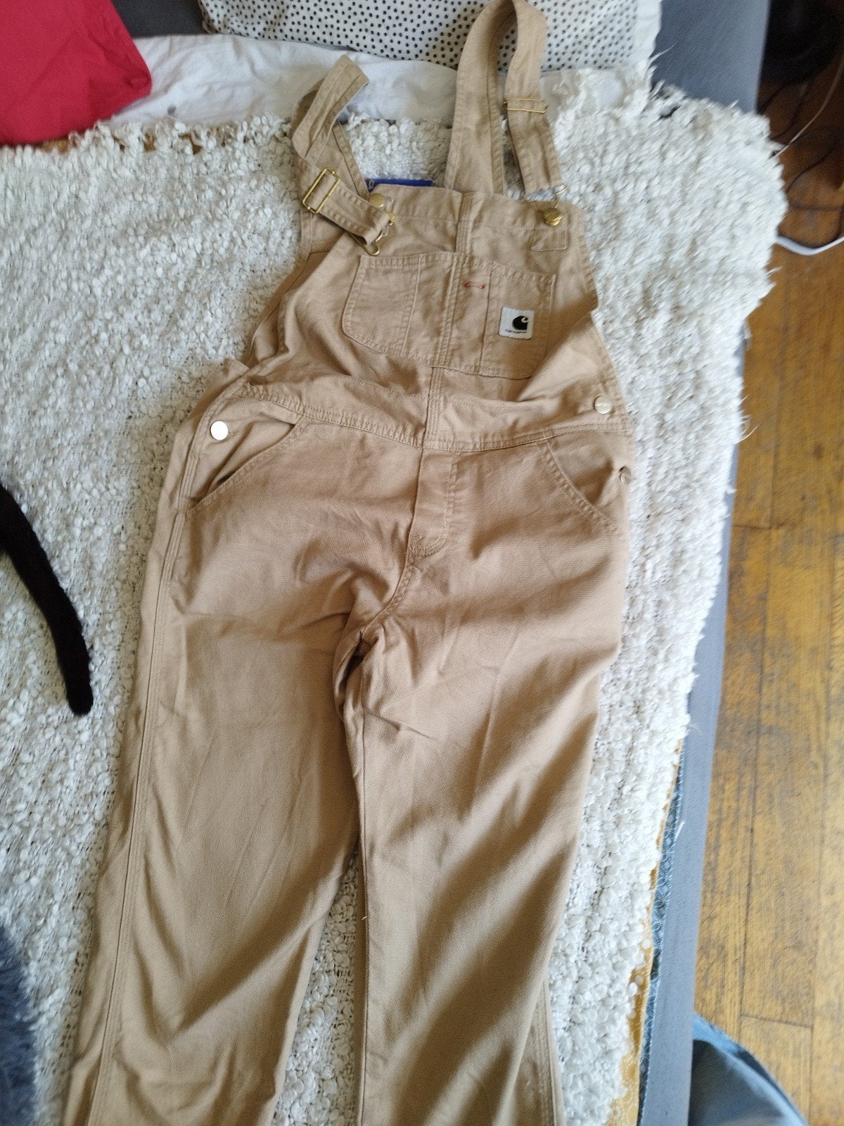 Magnifique salopette beige Carhartt taille 36, Carhartt, Comme neuf