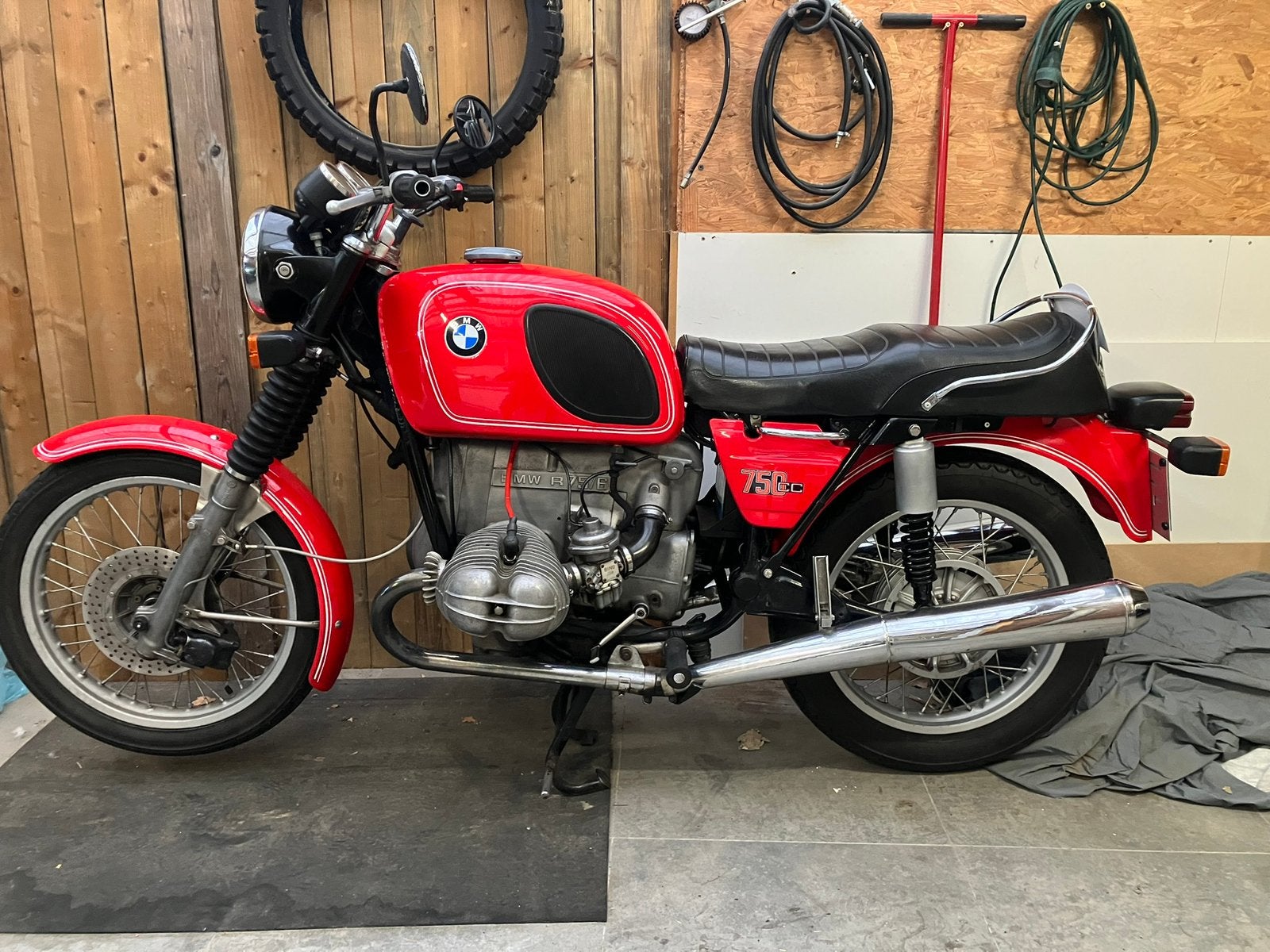 BMW r75/6, Motoren