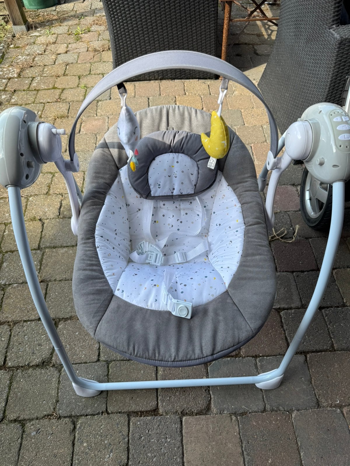 Elektrische wipper, Kinderen en Baby's, Ophalen, Zo goed als nieuw, Verstelbaar