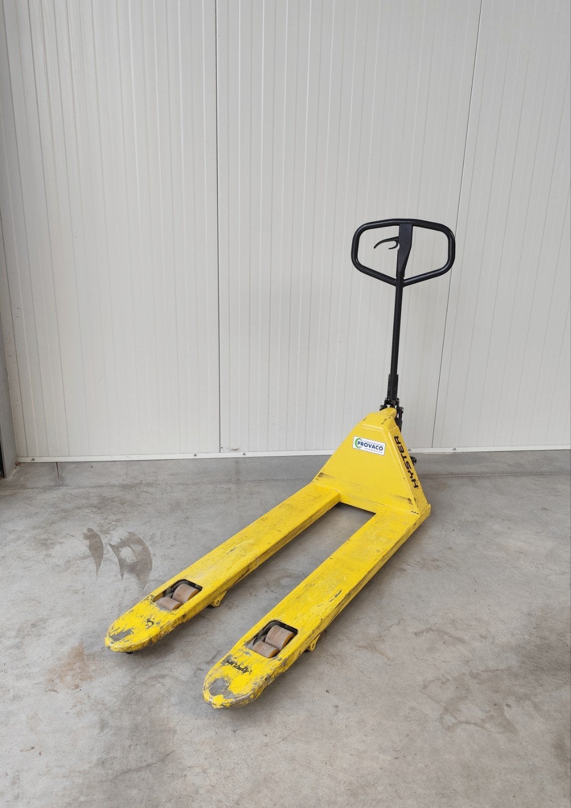 Hyster transpallet • topmerk • 2300kg, Doe-het-zelf en Bouw, Palletwagens en Pompwagens, Ophalen