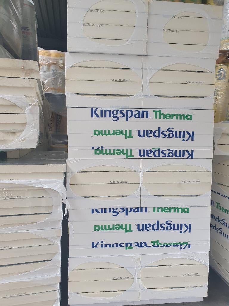 Glaswol isolatie rollen van 2-22cm vanaf 1€ per m², Dakisolatie, Nieuw, 15 m² of meer, Glaswol