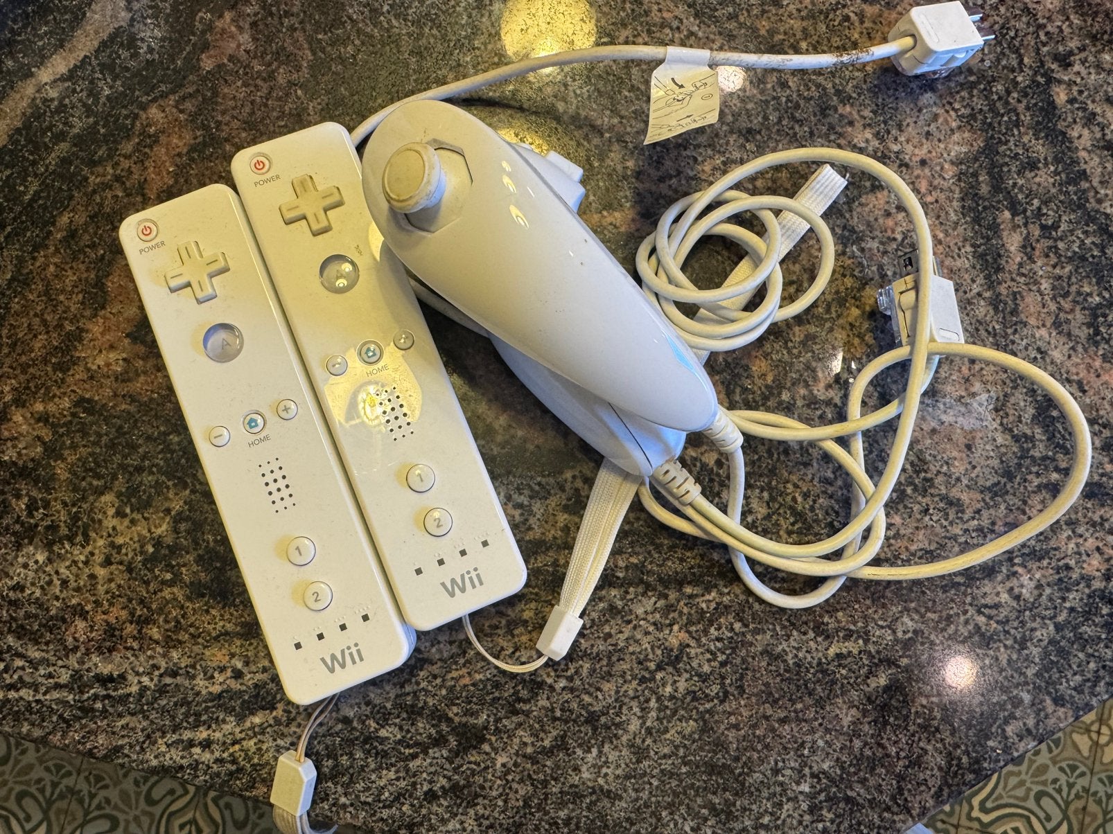 Wii bakje controller nunchuck, Games en Spelcomputers, Ophalen of Verzenden, Zo goed als nieuw, Wii