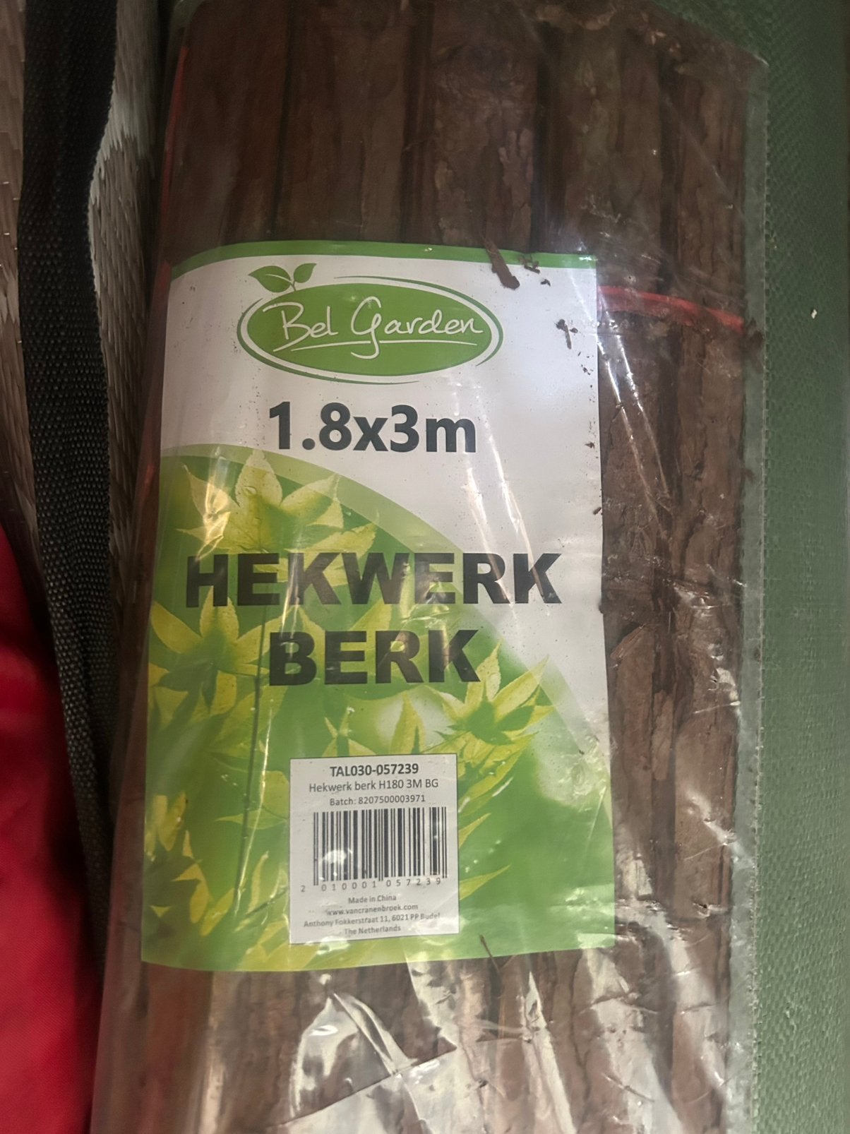 2x Hekwerk berk te koop. €15 per stuk, Ophalen, Zo goed als nieuw