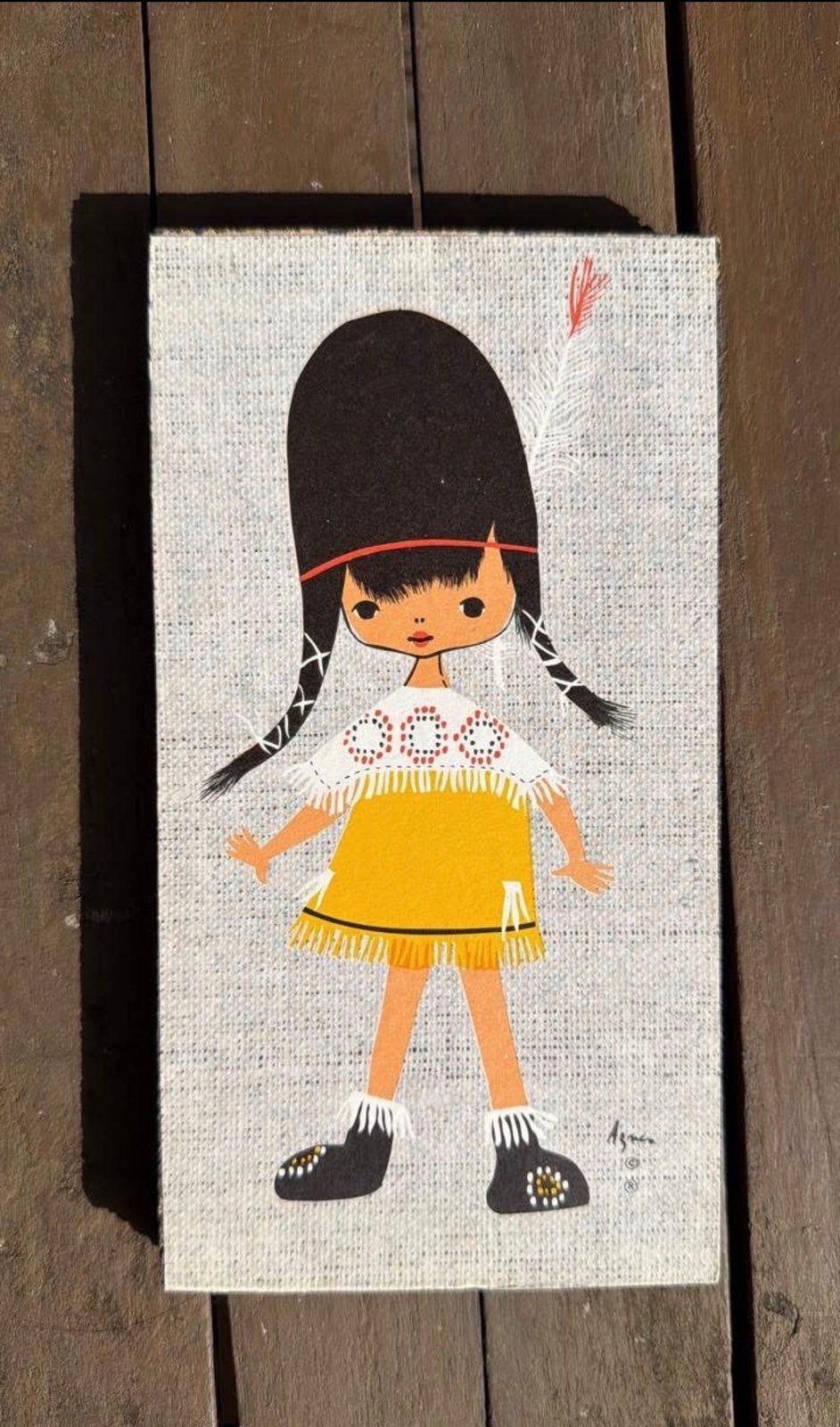 vintage Agnes MK Tuote decoratie., Antiek en Kunst, Ophalen