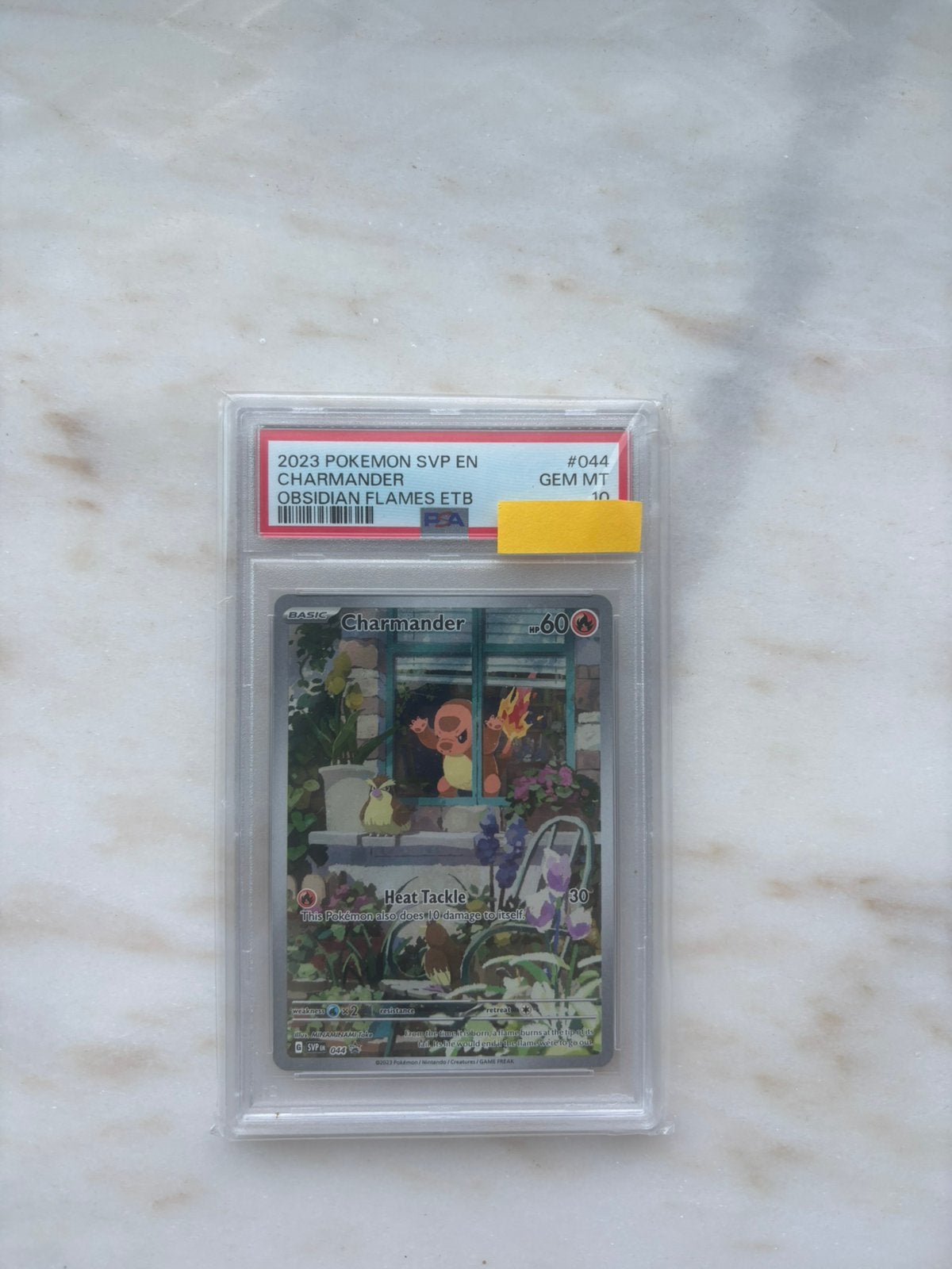 Charmander 044 promo psa 10 slab, Ophalen of Verzenden, Zo goed als nieuw