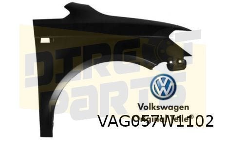 Volkswagen Caddy (7/15-12/20) Voorscherm Rechts Origineel! 2, Neuf, -, Volkswagen, -