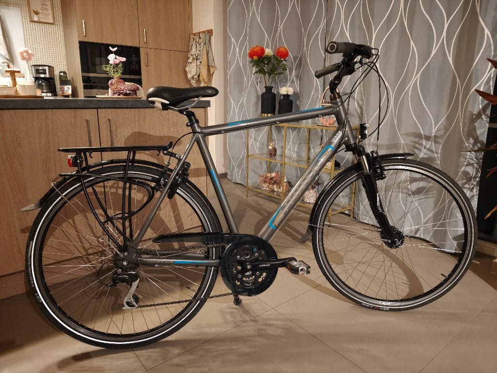 Herenfiets"Norta NT4" in mooie en uitstekende staat., Vitesses, Frein sur jante, 57 à 61 cm, Comme neuf