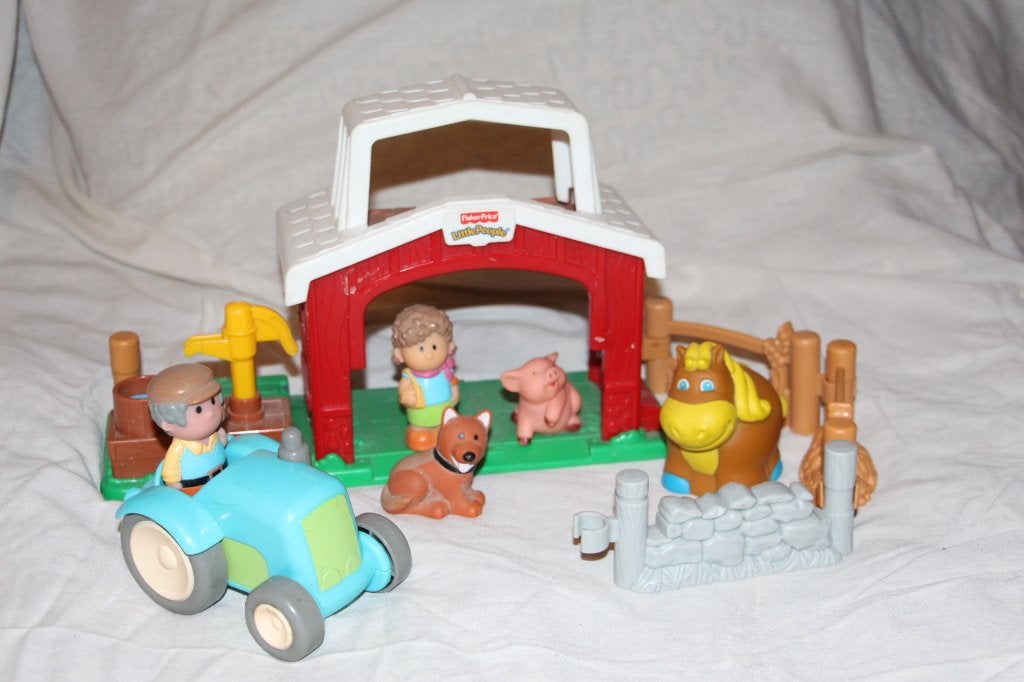 Etable/ferme litte people, Enlèvement, Utilisé, Set de jeu