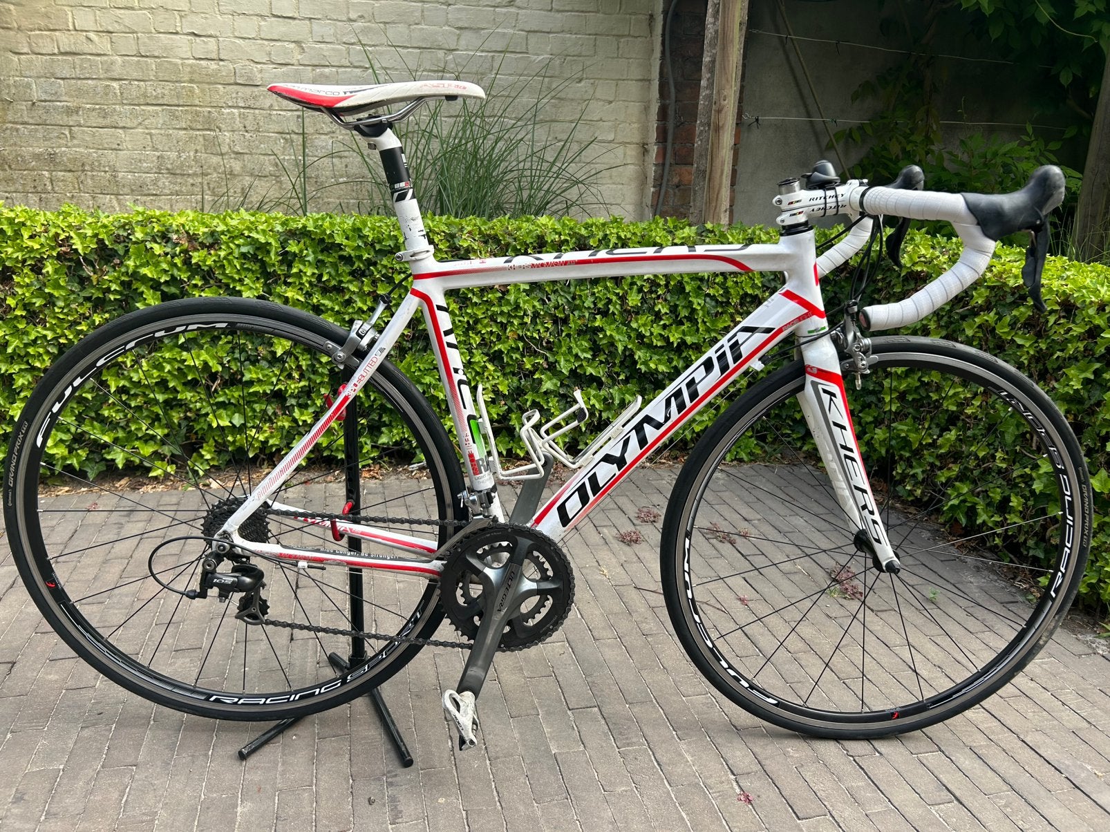 Olympia Khers racefiets, Vélos & Vélomoteurs, Vélos | Vélos de course, Utilisé, Autres marques, 15 à 20 vitesses, 28 pouces, Frein sur jante