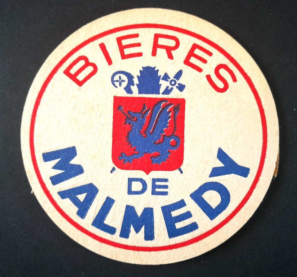 Brasserie Malmédy  Sous Bock Recto/Verso, Collections, Envoi, Utilisé, Sous-bock, Autres marques