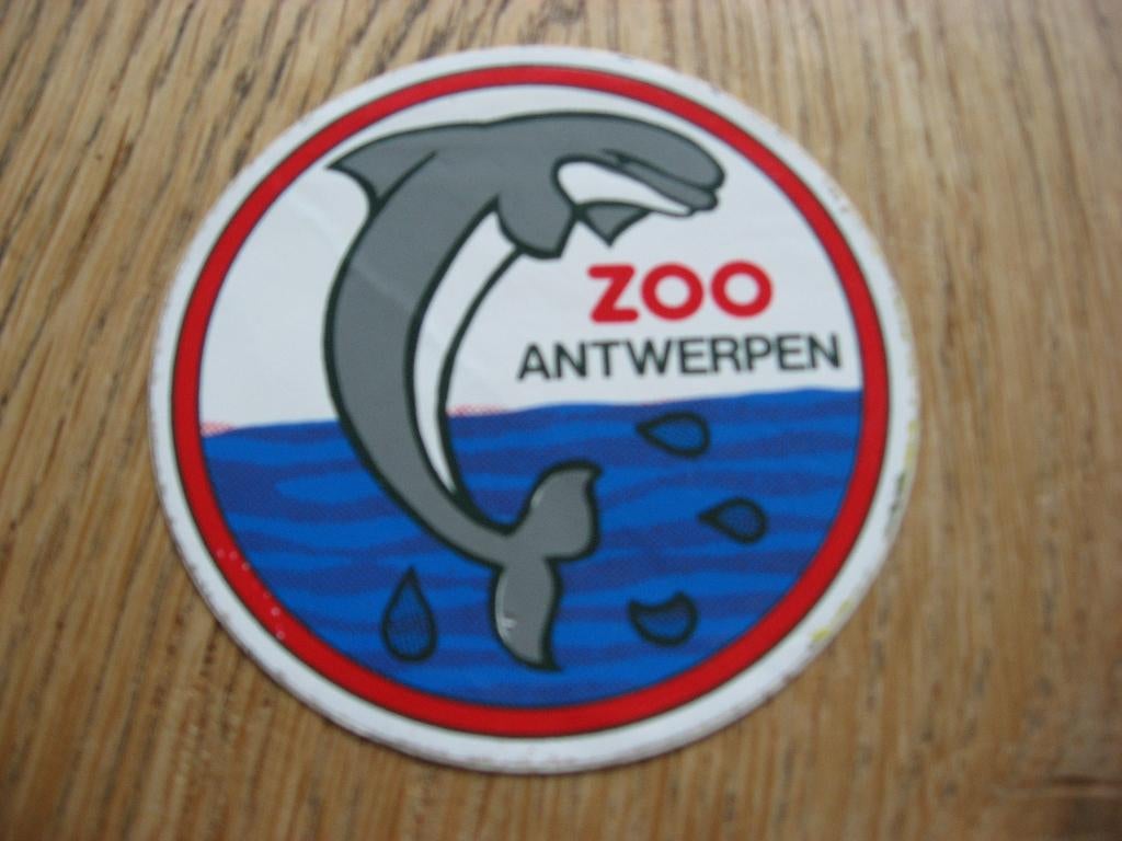 Autocollant Zoo d'Anvers 7,5 cm, Collections, Enlèvement ou Envoi, Neuf, Autres types