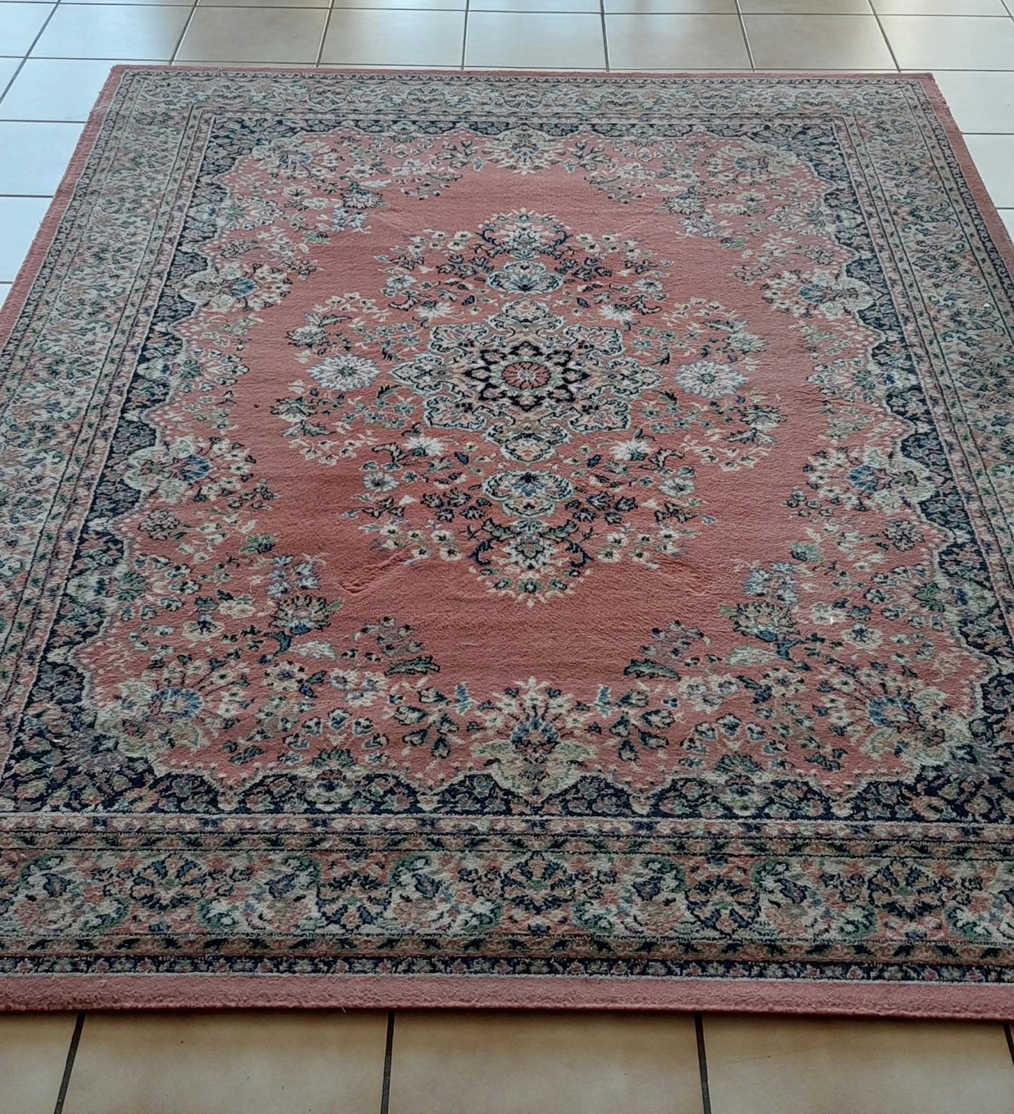 tapijten, 200 cm ou plus, Klassiek, Bleu, 150 à 200 cm