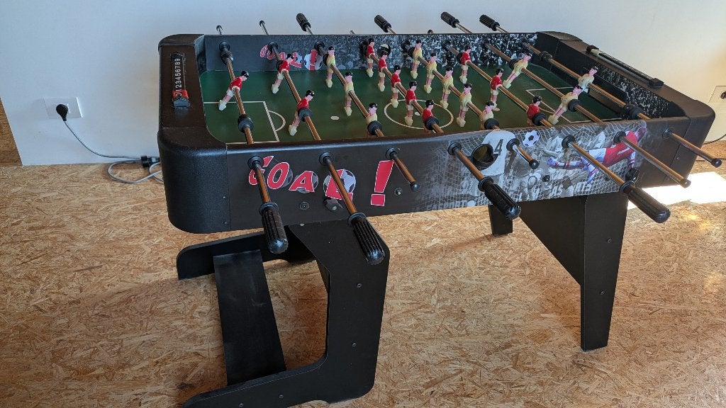voetbaltafel, Ophalen, Zo goed als nieuw