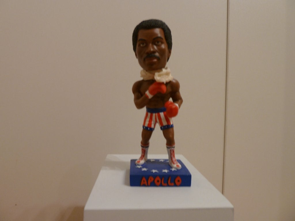Bobble head Apollo Creed, Verzamelen, Ophalen of Verzenden, Nieuw, Film, Beeldje, Replica of Model