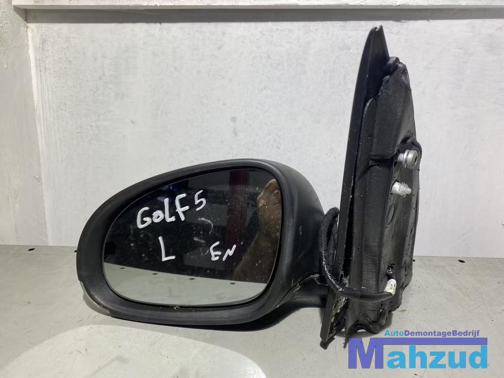 VW GOLF 5 Links zwart spiegel buitenspiegel, Auto-onderdelen, Gebruikt, Volkswagen, Volkswagen AG, Vw@volkswagen.de