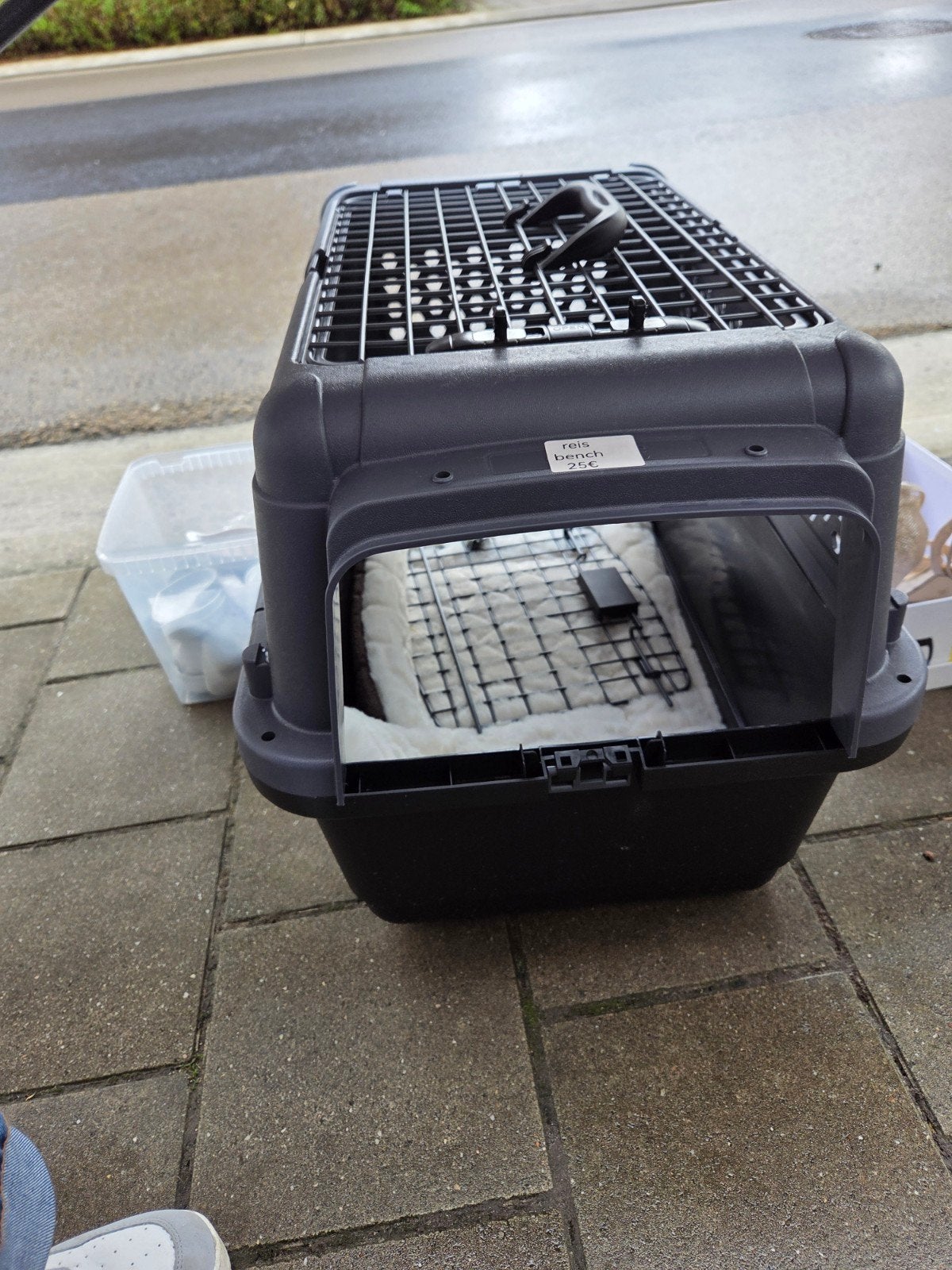 bench voor in de auto, Ophalen