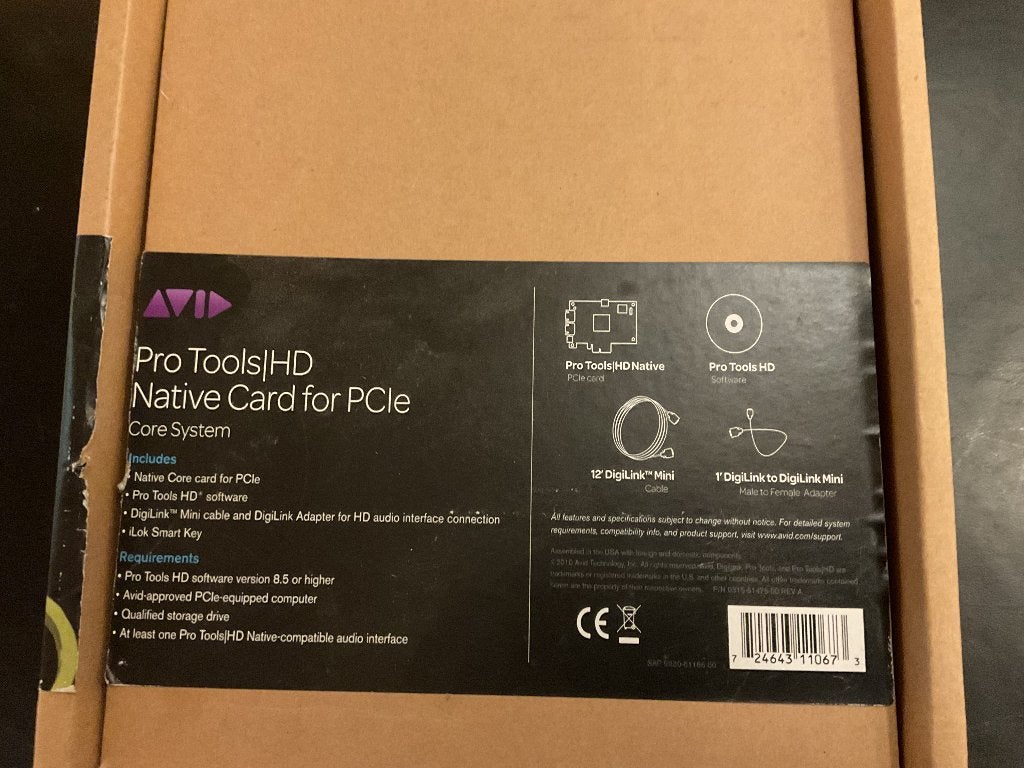 Avid Pro Tools HD Native PCIe Card, Computers en Software, Ophalen of Verzenden, Gebruikt