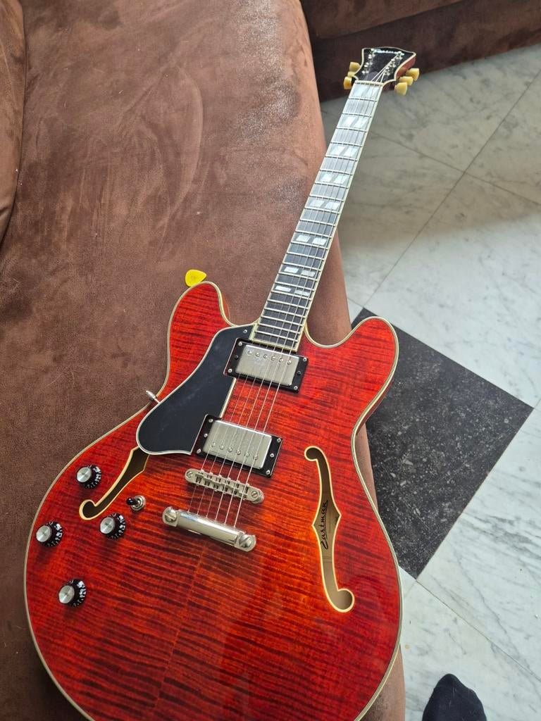 Eastman T486L Lefty ES-335 elektrische gitaar, Ophalen of Verzenden