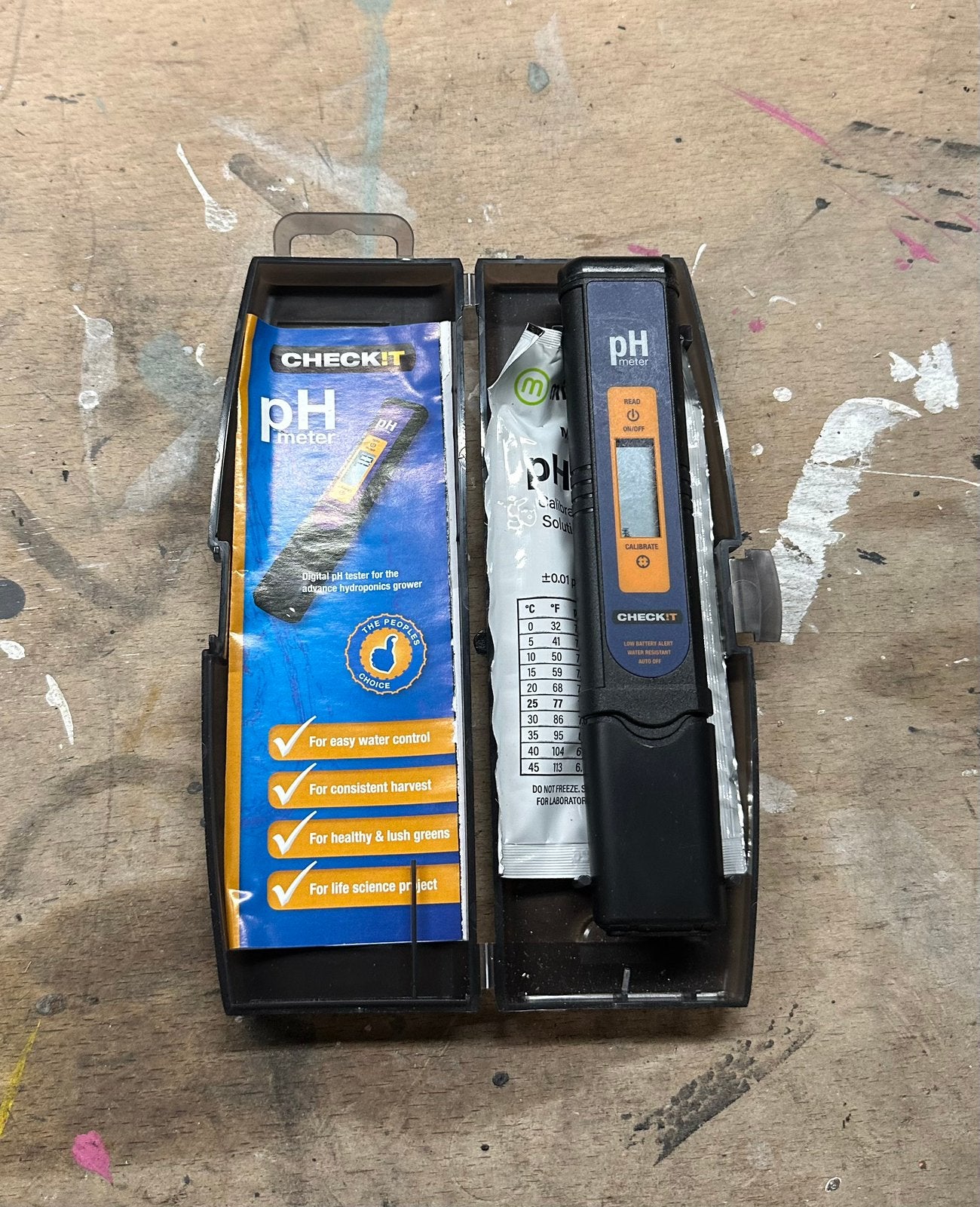 Checkit Digitale ph meter, Ophalen of Verzenden, Zo goed als nieuw, Overige typen, Overige merken