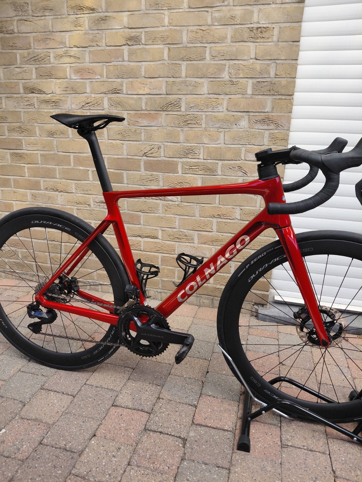 Colnago v4, ultegra Di2 12 speed, zonder wielset, Fietsen en Brommers, Carbon, Zo goed als nieuw, Meer dan 20 versnellingen, Schijfrem