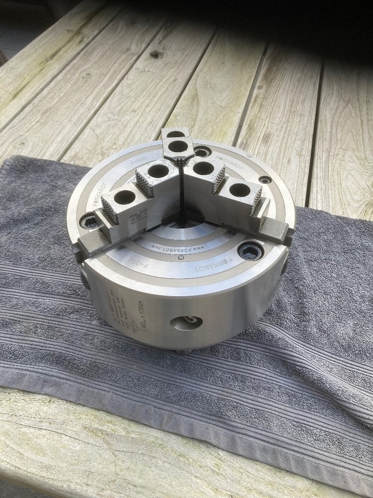 Klauwplaat  " Forkardt ", Doe-het-zelf en Bouw, Ophalen, Nieuw