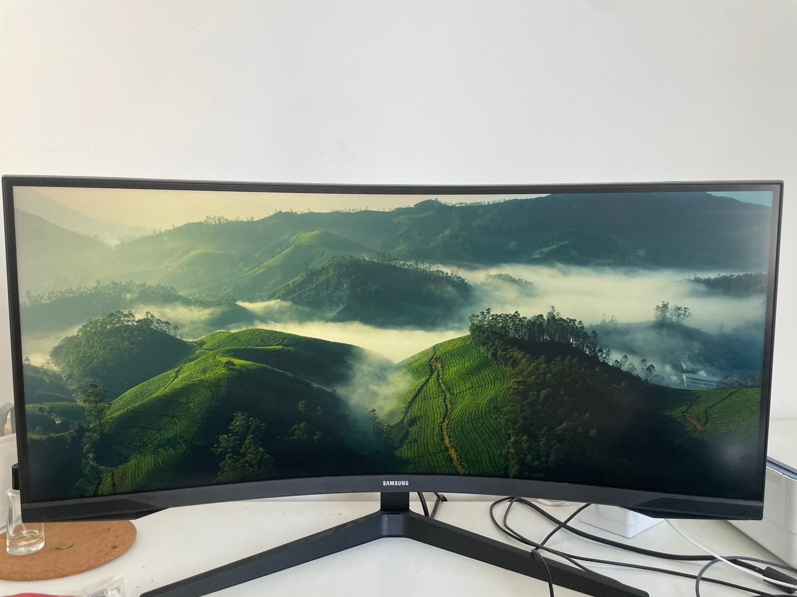 34inch Curved monitor Samsung, Enlèvement, Comme neuf, Samsung