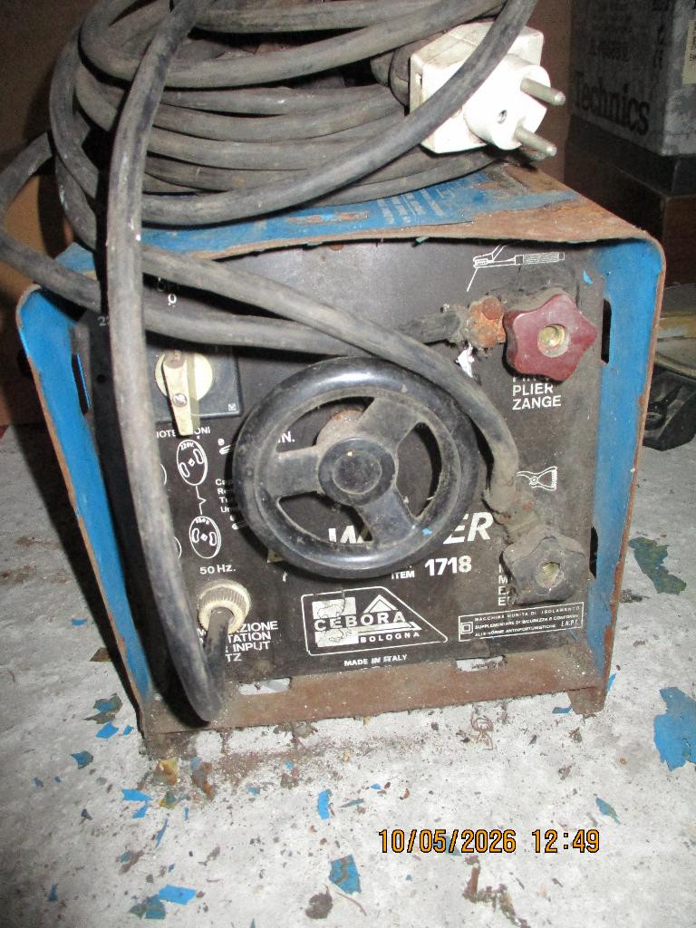 Laspost Delforge Bi Welder 1718 met lasscherm, Doe-het-zelf en Bouw, Gereedschap | Lasapparaten, Ophalen, Gebruikt, Minder dan 150 ampère