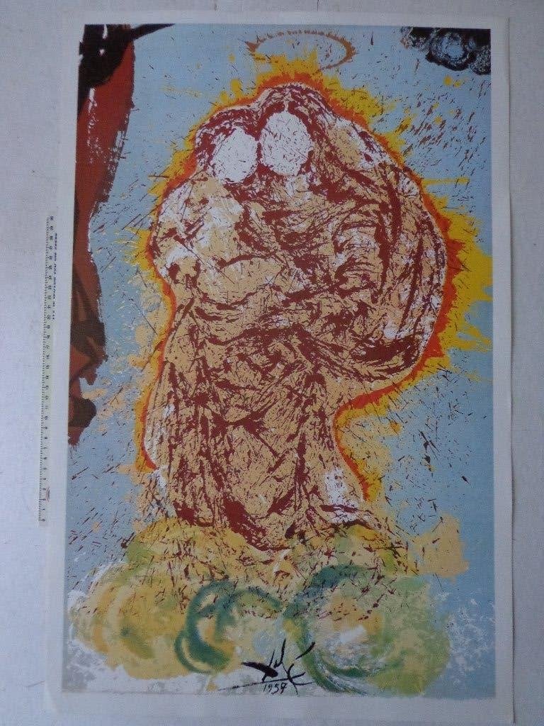 poster van Salvador Dali "Gala, mijn sixtijnse madonna", Antiek en Kunst, Kunst | Overige Kunst, Ophalen of Verzenden