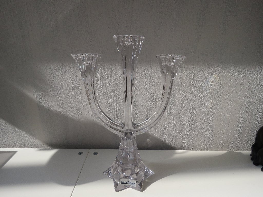 Villeroy & Boch kristallen kandelaar Lucca, Ophalen of Verzenden