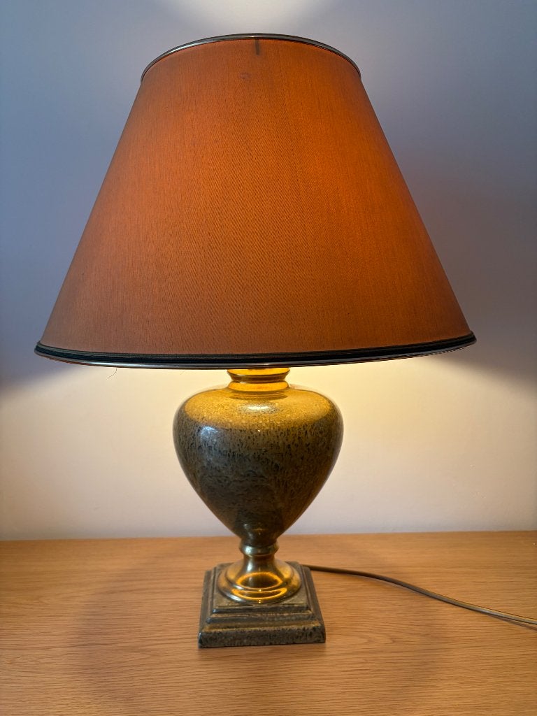 Vintage lamp louis drimmer, Vert, Vintage, 60 cm, Comme neuf