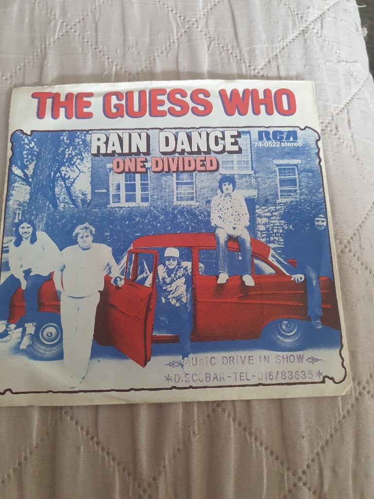 S - The Guess Who – Rain Dance - 1971, CD & DVD, Enlèvement ou Envoi, 7 inch, Comme neuf, EP