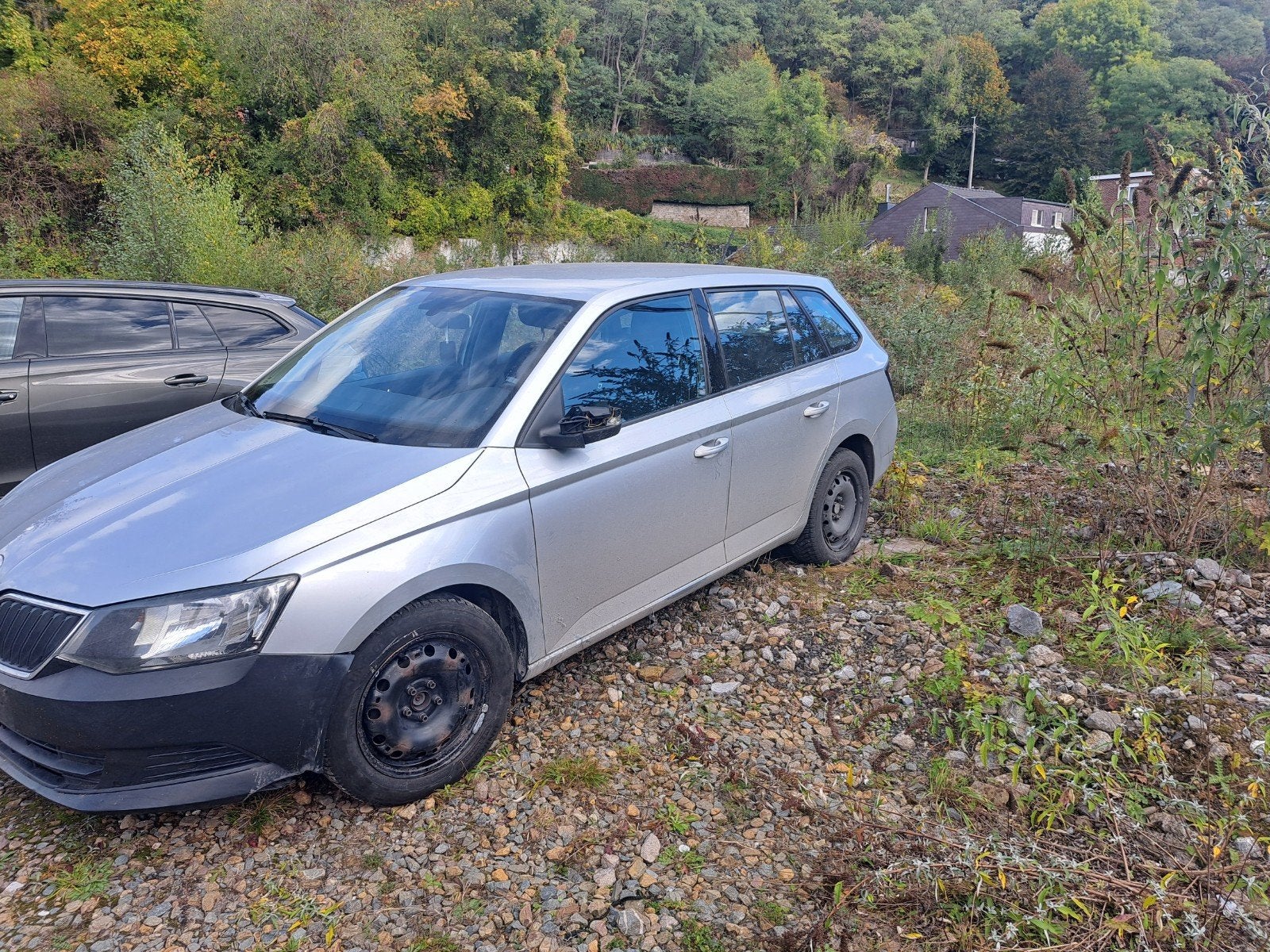 skoda fabia gris, Auto's, Voorwielaandrijving, Adaptive Cruise Control, Stof, 1589 kg
