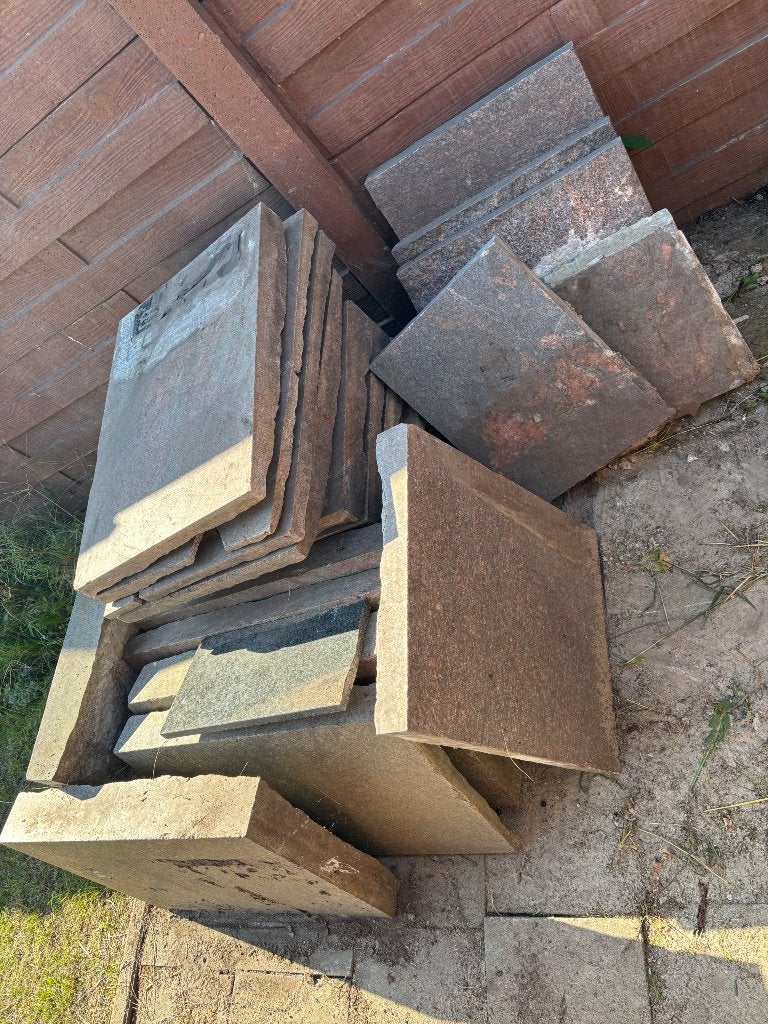 Partij natuursteen, Tuin en Terras, Ophalen, Gebruikt, Overige typen, 5 tot 10 m²
