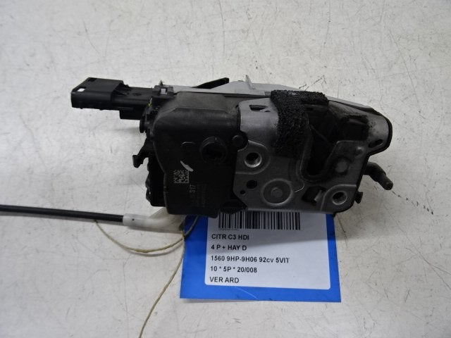 SERRURE DE PORTE ARRIÈRE DROITE Citroën C3 (SC) (732317), Autos : Pièces & Accessoires, Utilisé, Arrière, Citroën