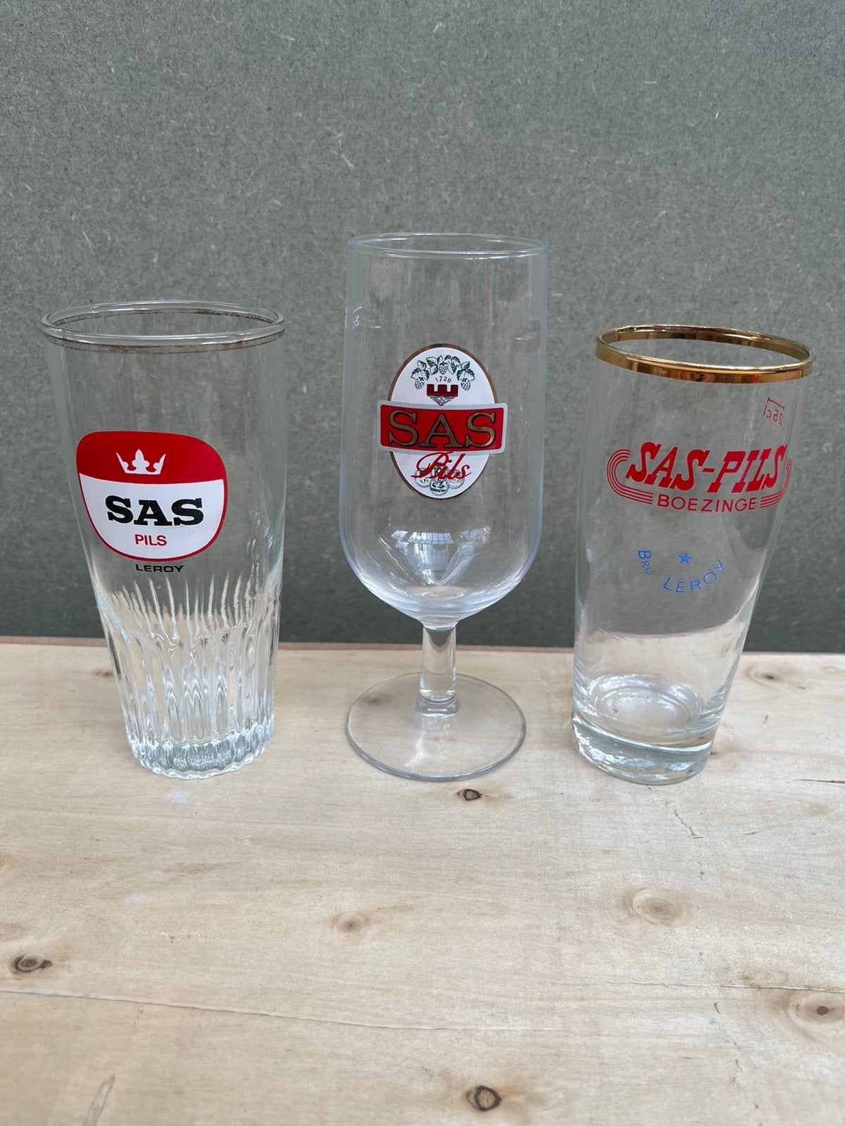 Sas pils, Ophalen, Zo goed als nieuw