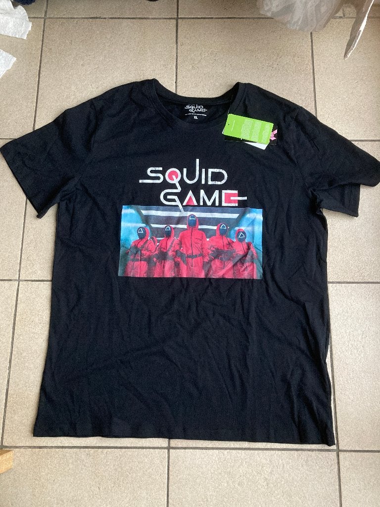 Nieuw T shirt ' Squid Game ' - maat XL, Enlèvement ou Envoi, Neuf, Taille 56/58 (XL)