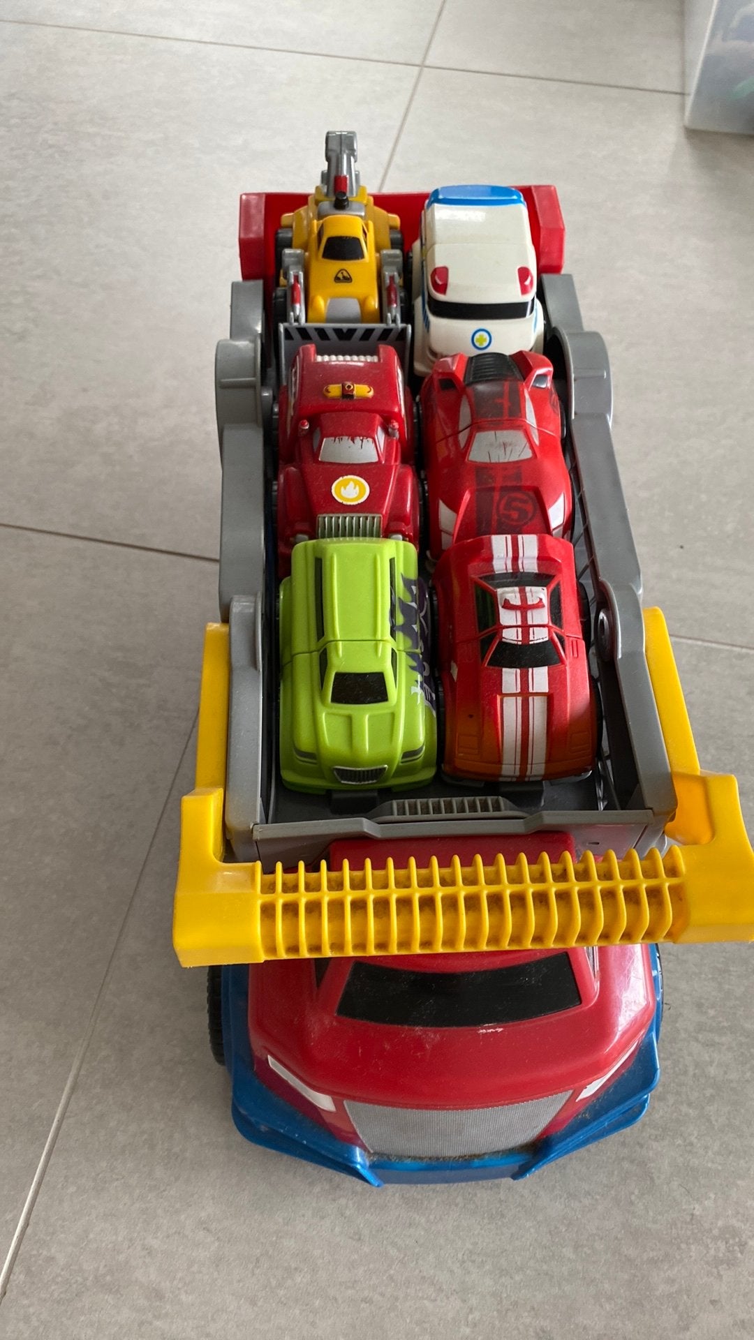 Mega bloks vrachtwagen, Kinderen en Baby's, Ophalen of Verzenden, Zo goed als nieuw