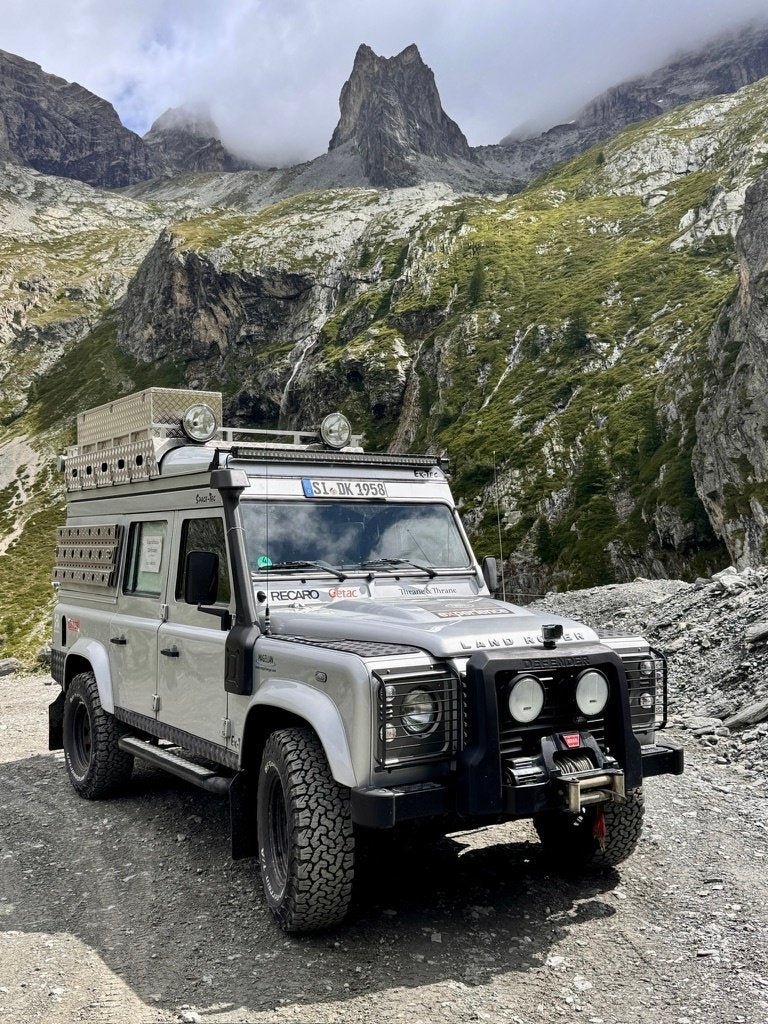 Land Rover Defender 110 TD4 (2012) 70.000Km  Ex-Tec Roof, Autos, Land Rover, Particulier, 4x4, ABS, Air conditionné, Bluetooth